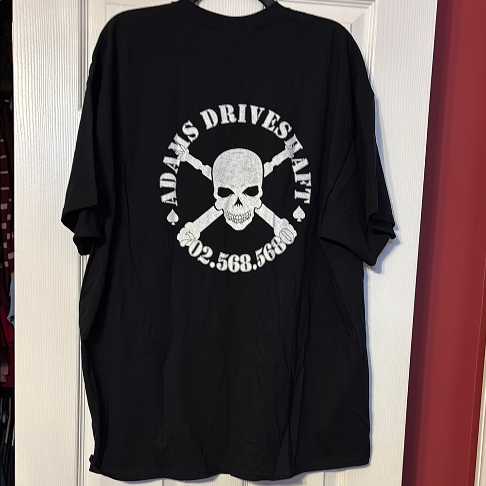 Adam’s driveshaft Black short sleeve T-Shirt size xxl unisex - Picture 3 of 3